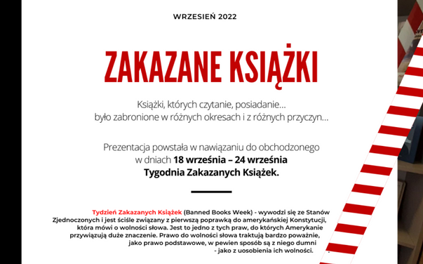 Tydzień Książek Zakazanych 2022
