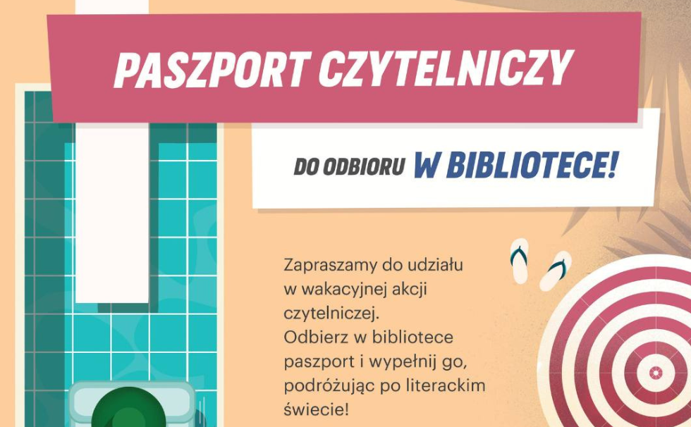 Paszport Czytelniczy – wakacyjna akcja dla dzieci z klas I – IV