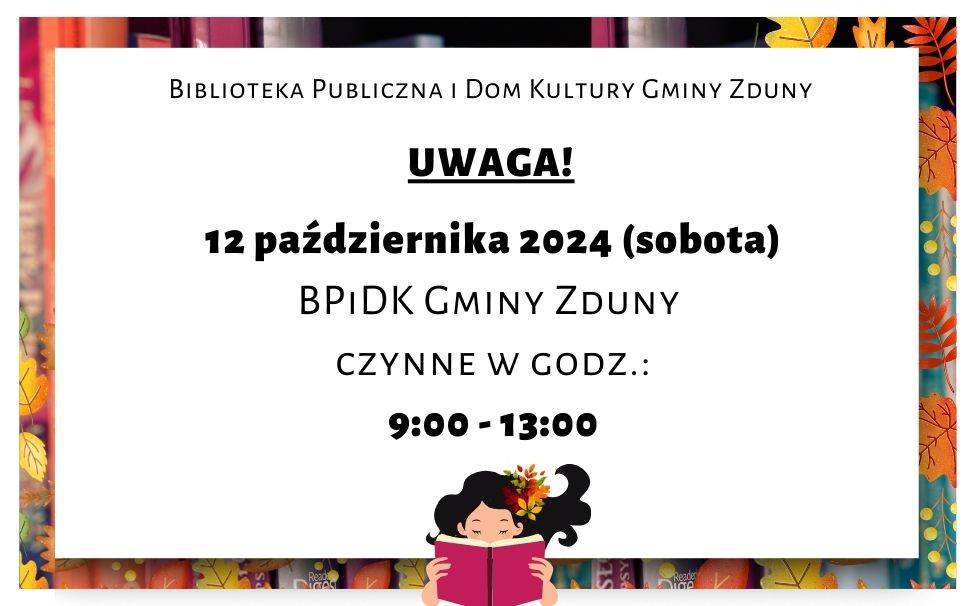 Zapraszamy do Biblioteki!