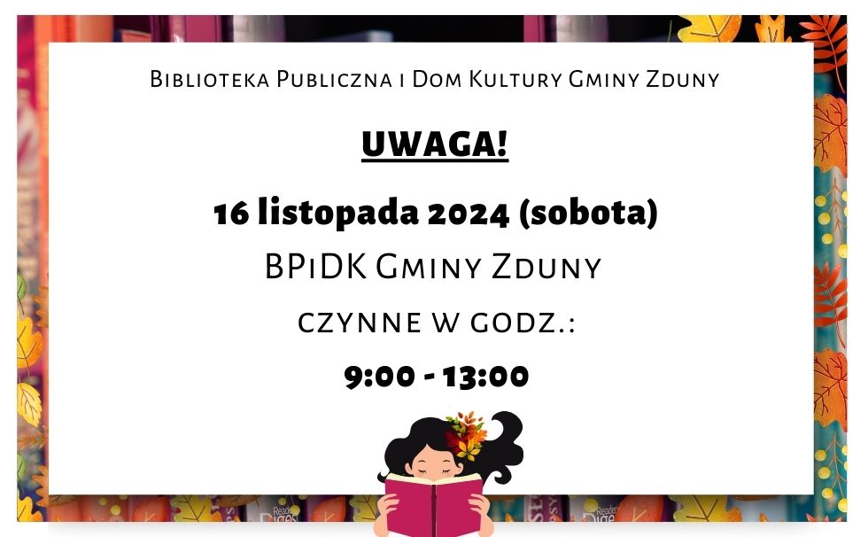 Zapraszamy do Biblioteki