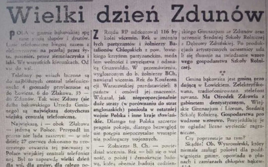 Zabieramy Was w kolejną podróż w czasie!