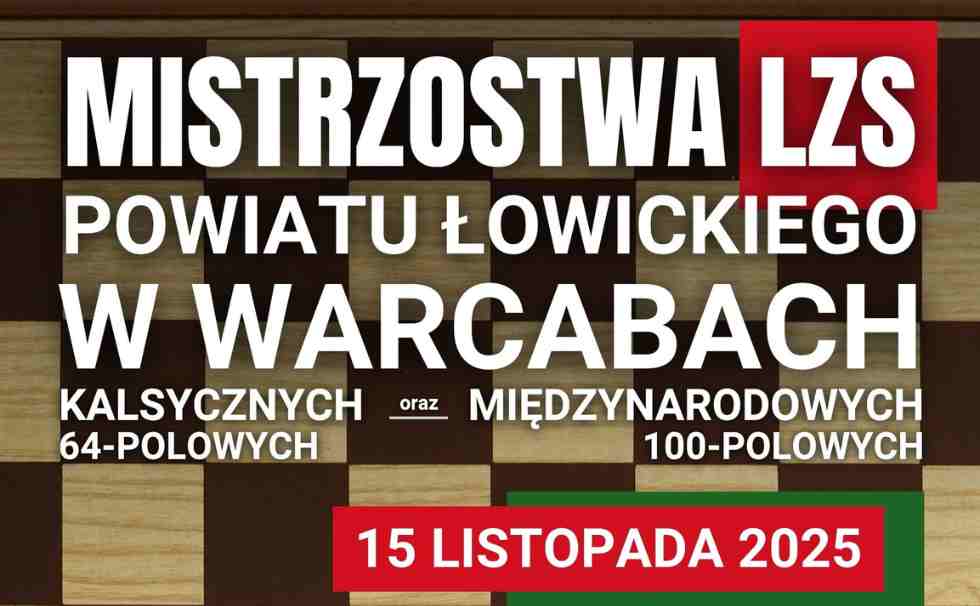Mistrzostwa LZS Powiatu Łowickiego w Warcabach