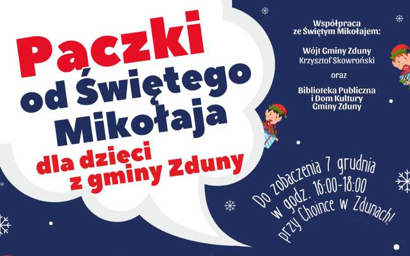 Paczki od Świętego Mikołaja