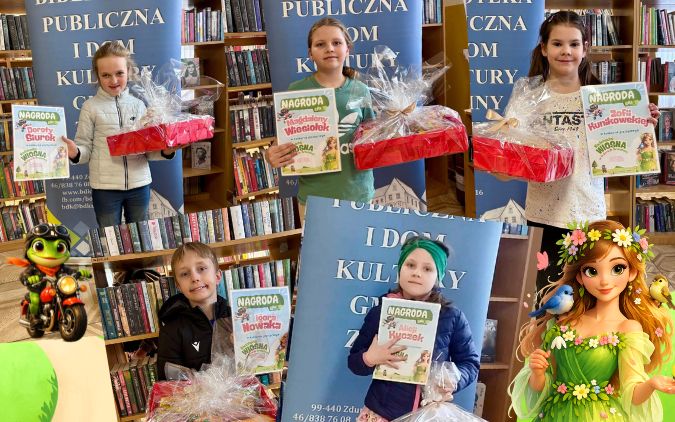 Nagrody w konkursie plastycznym „Nadchodzi wiosna w kolorach Brzechwy” wręczone!