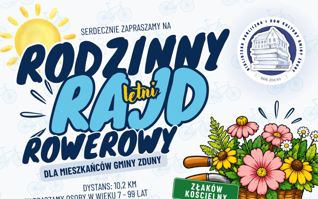 Rodzinny Letni Rajd Rowerowy