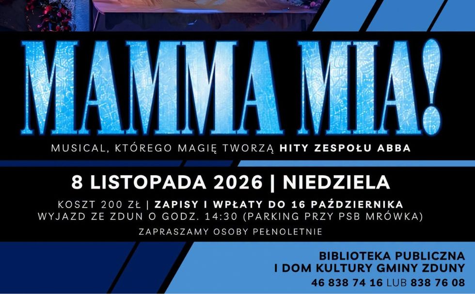 Mamma Mia! Jedziemy do Teatru!